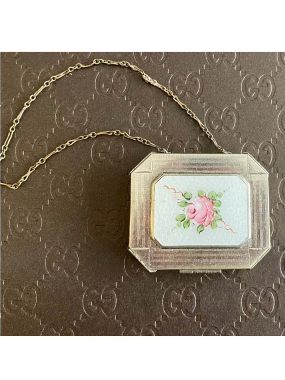 Art Deco Vintage Flapper Dance Makeup Cosmetics Compact 🌸💃🏻